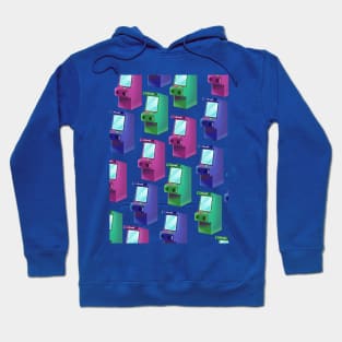 Retro arcade pattern Hoodie